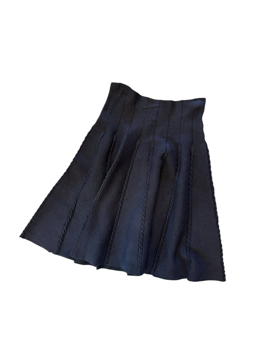 Sweater Mini Skirt in black by Molly Bracken