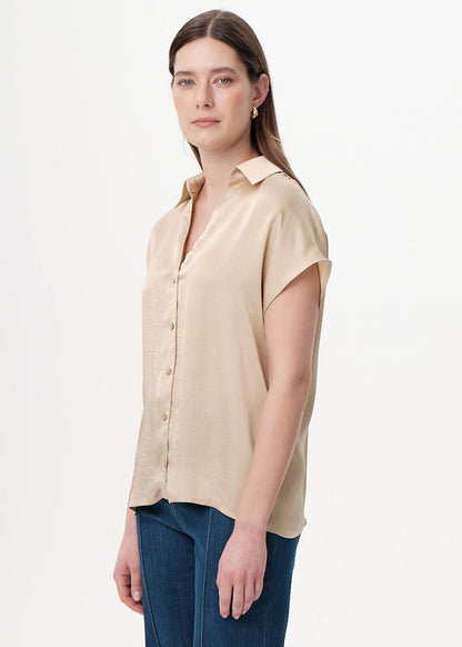 Fortunatus Shirt in beige by Exquise