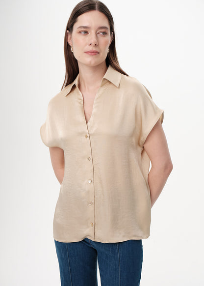 Fortunatus Shirt in beige by Exquise