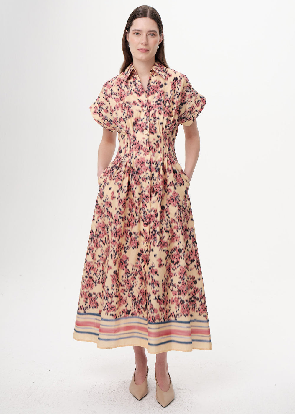 Floraia Dress in multi by Exquise