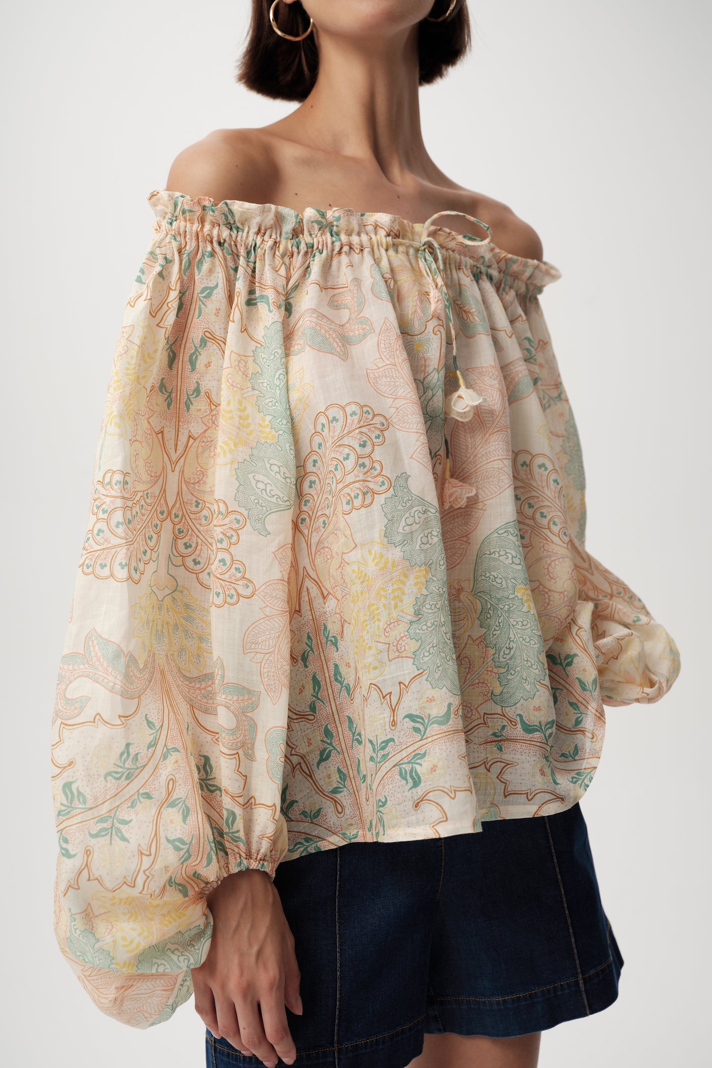 Uliana Blouse in multi by Exquise