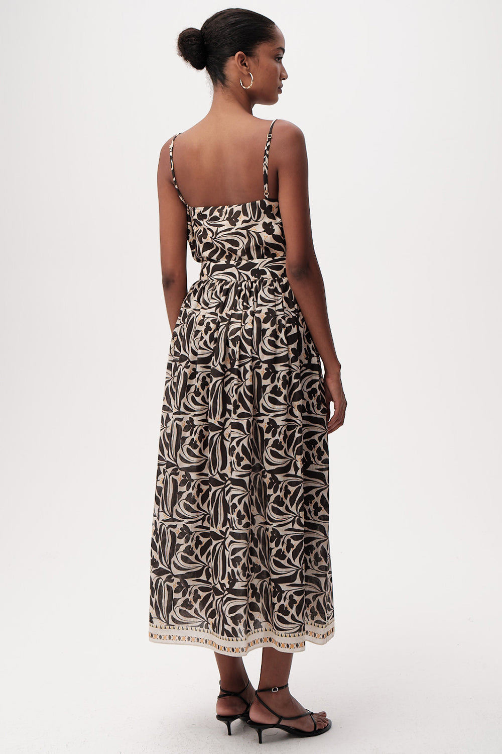Chantal Printed Skirt in multi by Exquise