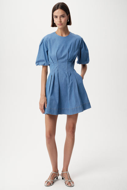 Briella Dress in blue by Exquise