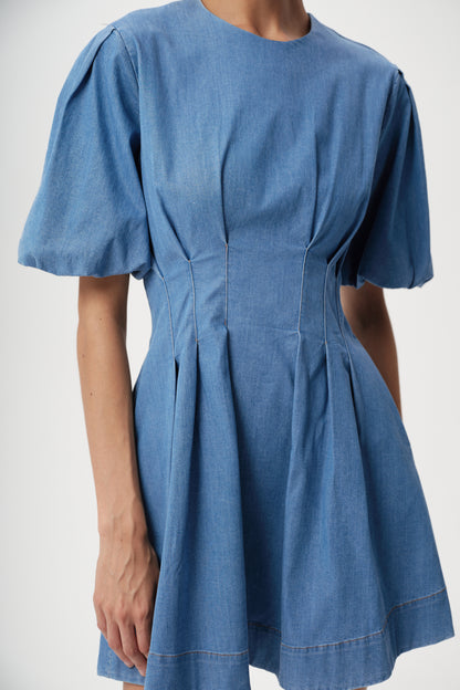 Briella Dress in blue by Exquise