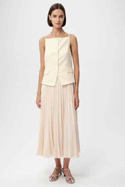 Angeletta Dress in butter by Exquise