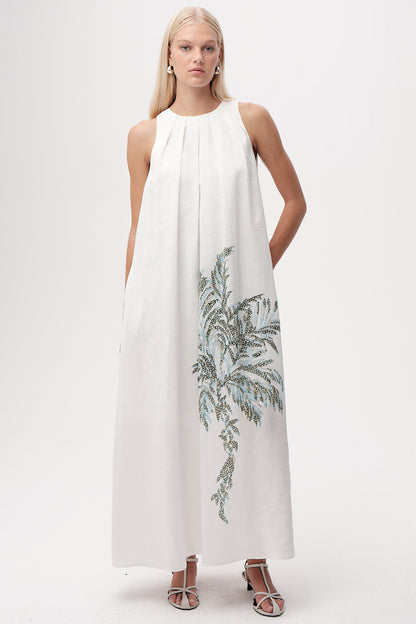 Briand Dress in white by Exquise
