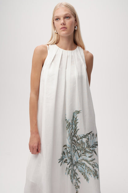 Briand Dress in white by Exquise
