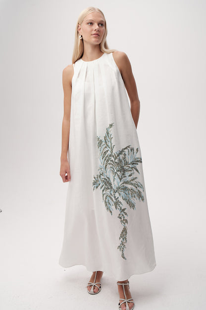 Briand Dress in white by Exquise