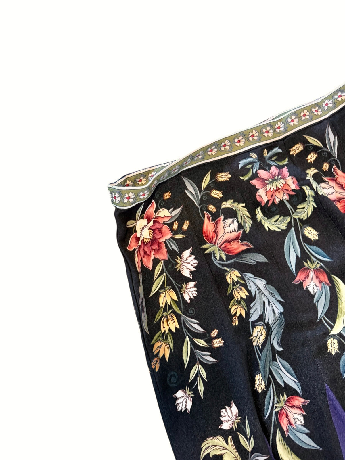 Natalia Maxi Skirt in black by Farm Rio