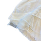 Boxy Short Sleeve Crew Mix Fabric Hem in white by Wilt