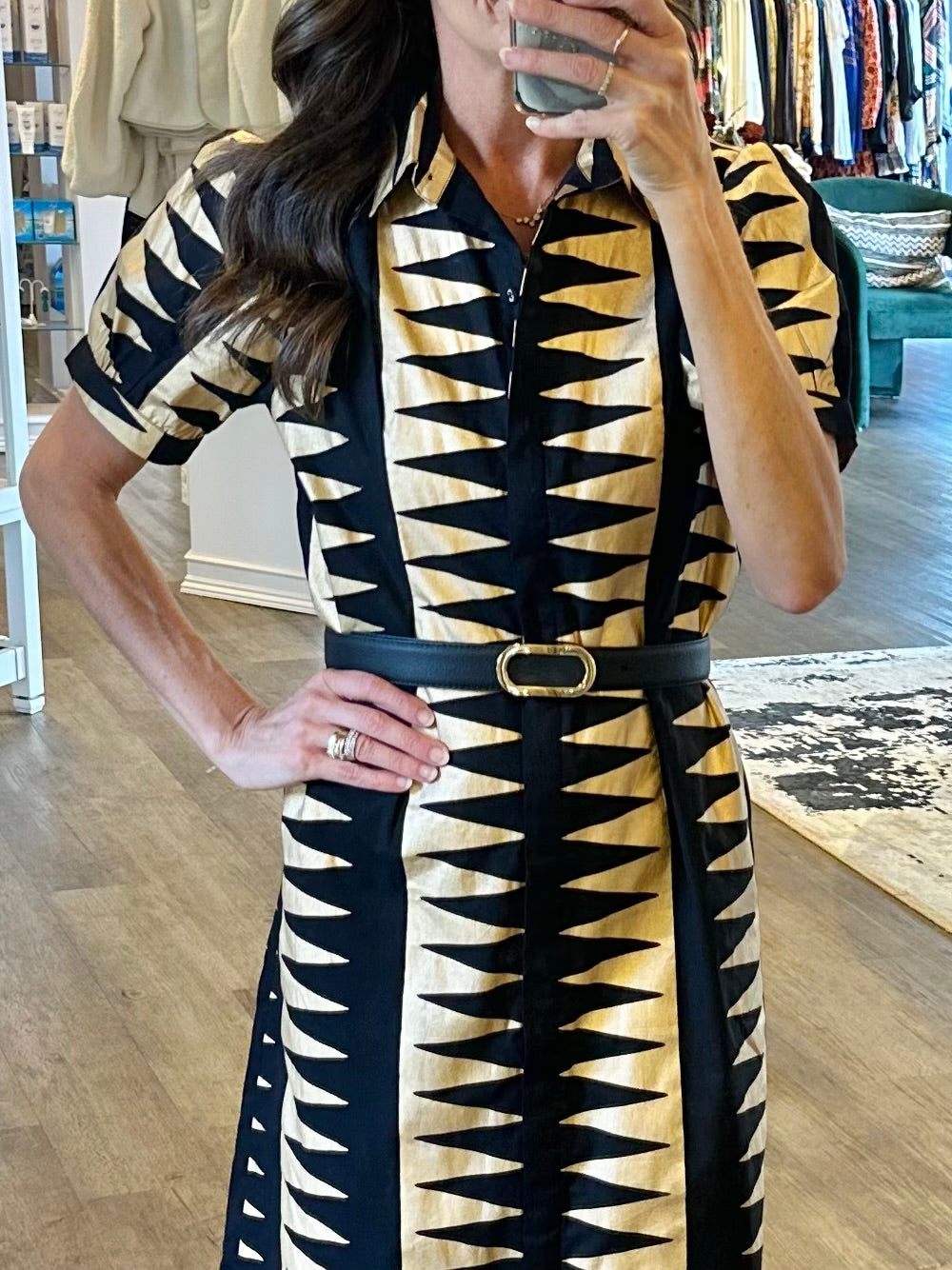 Kris Edgy Dress in black by Beau & Ro