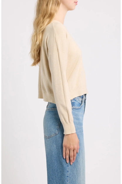 Polly Sweater in greige by Deluc
