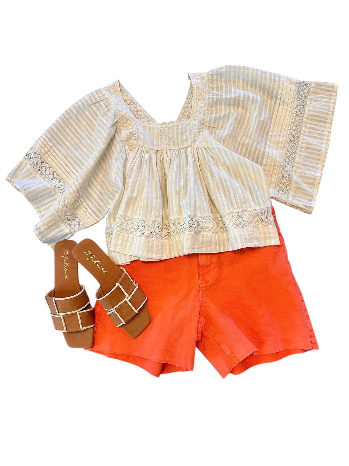 Patricie Blouse in creme by FRNCH