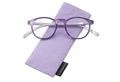 Nova Reading Glasses: Grey / +3.00