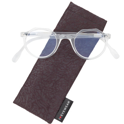 Finch Reading Glasses: Clear / +1.5