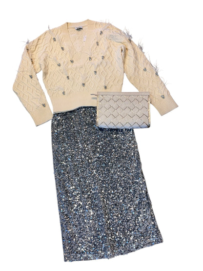 Briar Sweater in ivory by Allison