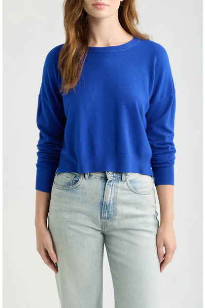 Polly Sweater in deep blue by Deluc