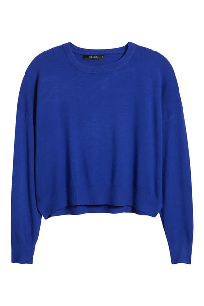 Polly Sweater in deep blue by Deluc