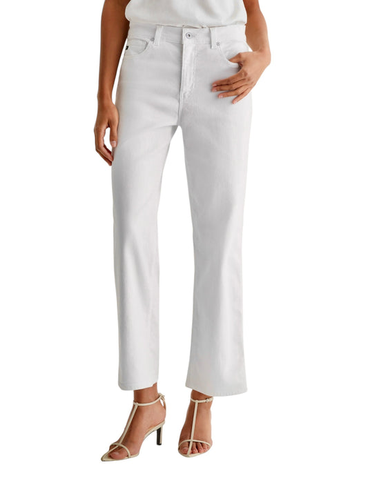 Brinley Crop Jean in gallery white by AG