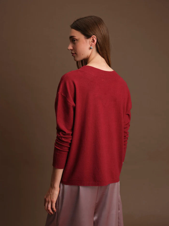 Betula Sweater in black by Deluc