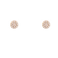 Round Essential Stud in gold by Secretbox