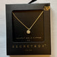 Essential Round Necklace in gold by Secretbox