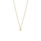 Essential Round Necklace in gold by Secretbox