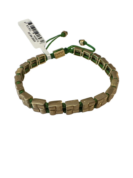 Mini Wicker Bracelet in brass by JUJU