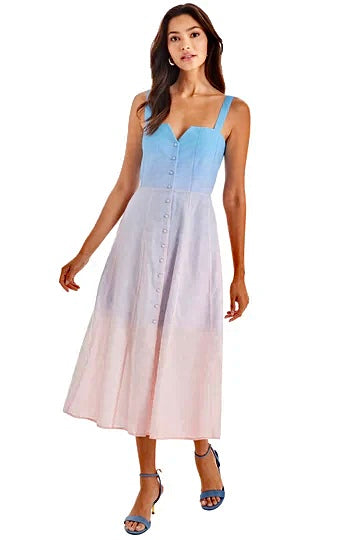 Bella Dress in dusk ombre by Allison