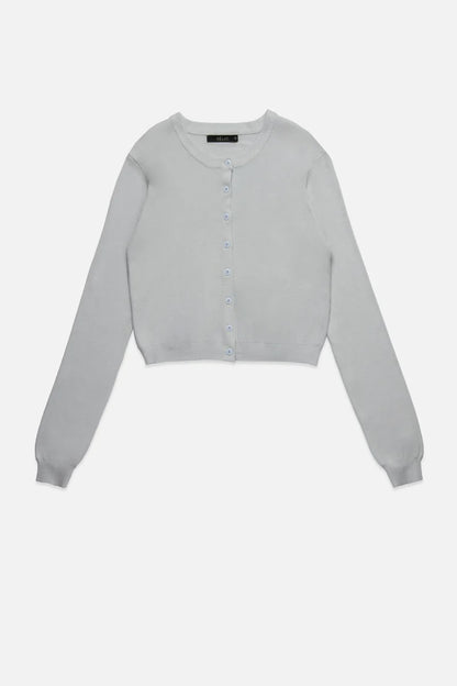 Clark Cardigan in light blue by Deluc