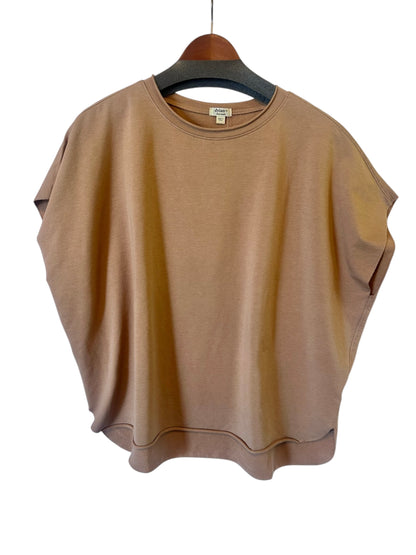 Cali Fleece Caplet in mocha by Dylan