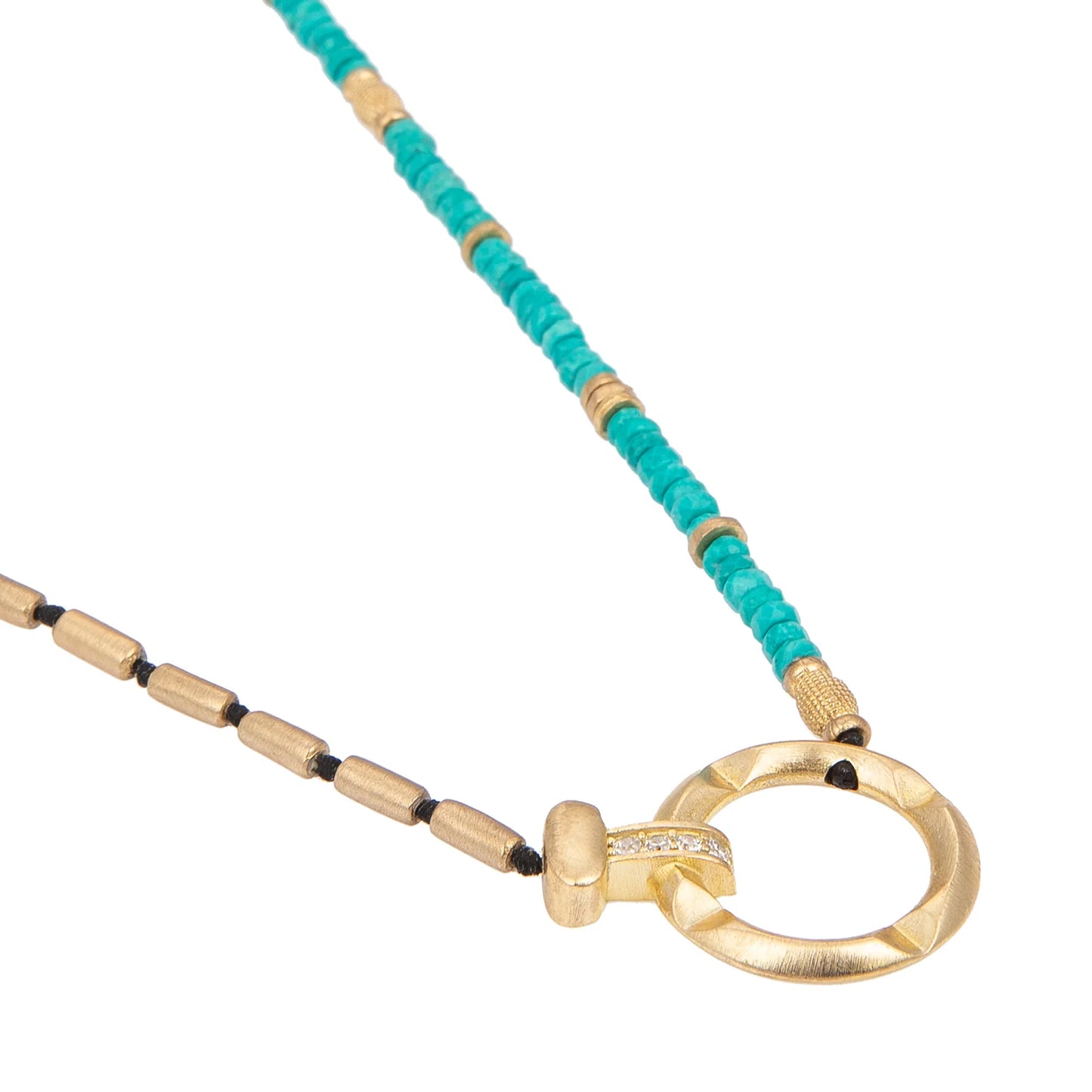 Erne Necklace in bronze by JUJU