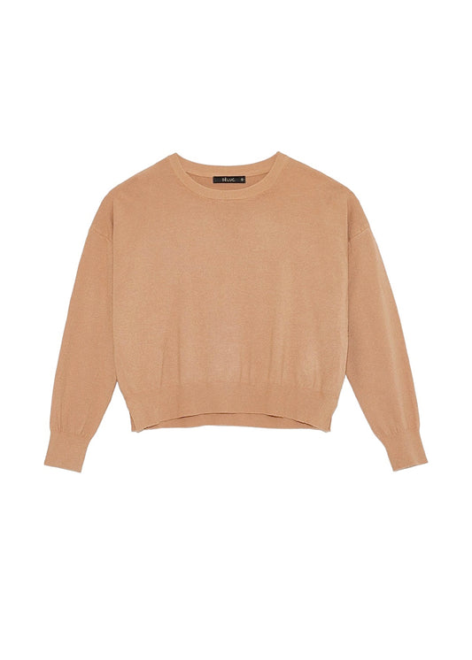 Polly Sweater in beige by Deluc
