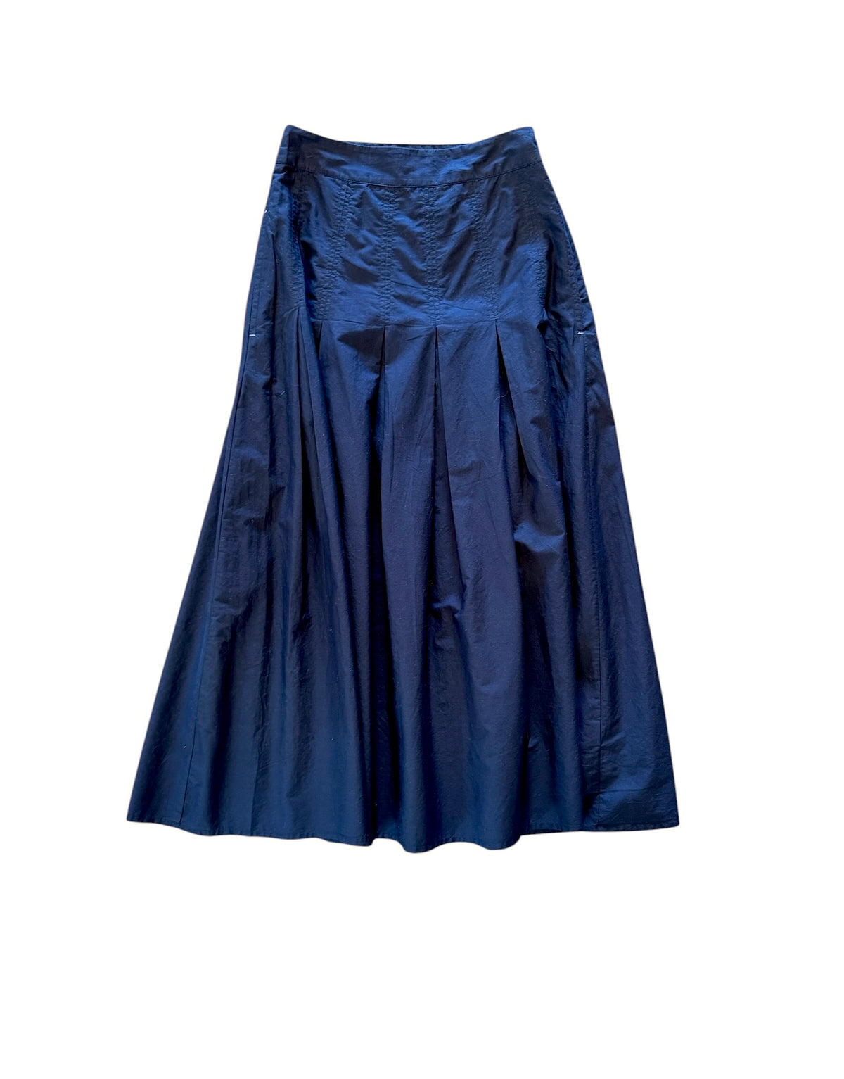 Marlowe Midi Skirt in dark navy by White Stuff