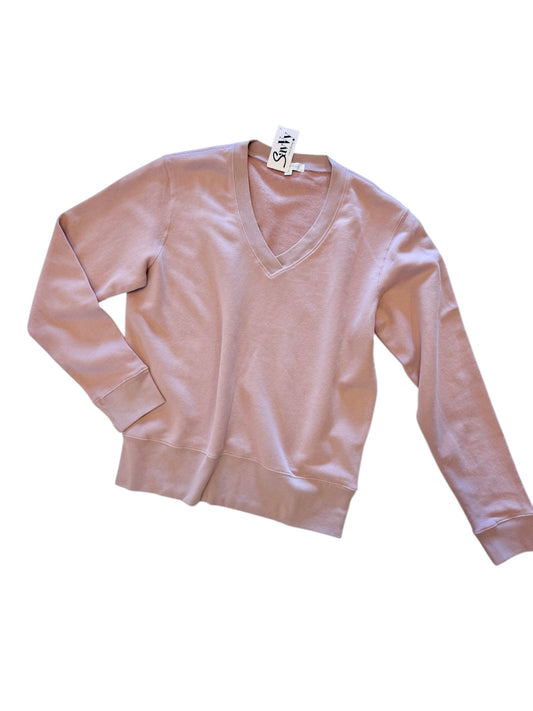 Deep V-neck Pullover in lilac frost by Mododoc