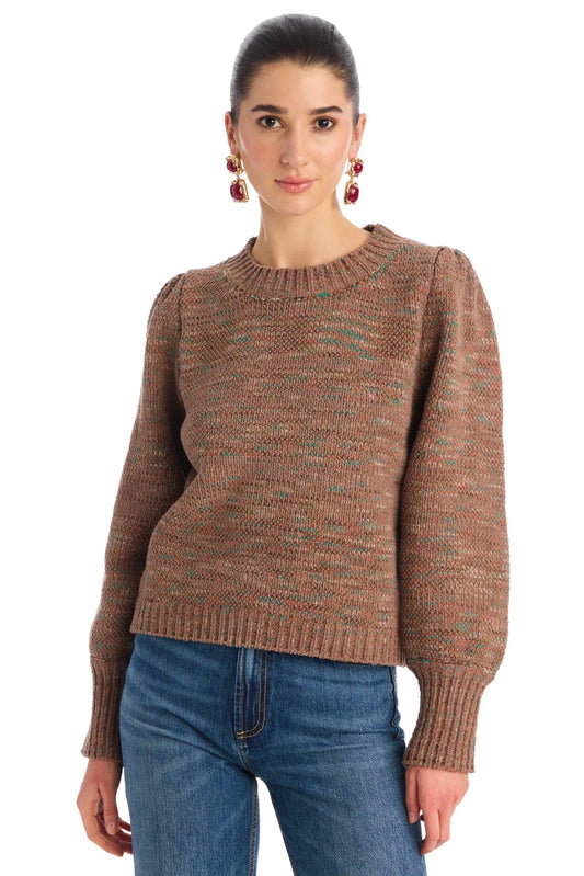 Charlotte Sweater in mocha by Allison