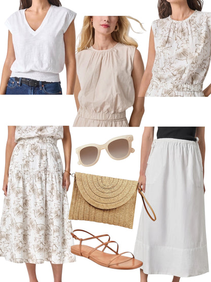 Poplin Shell in bamboo by Lilla P
