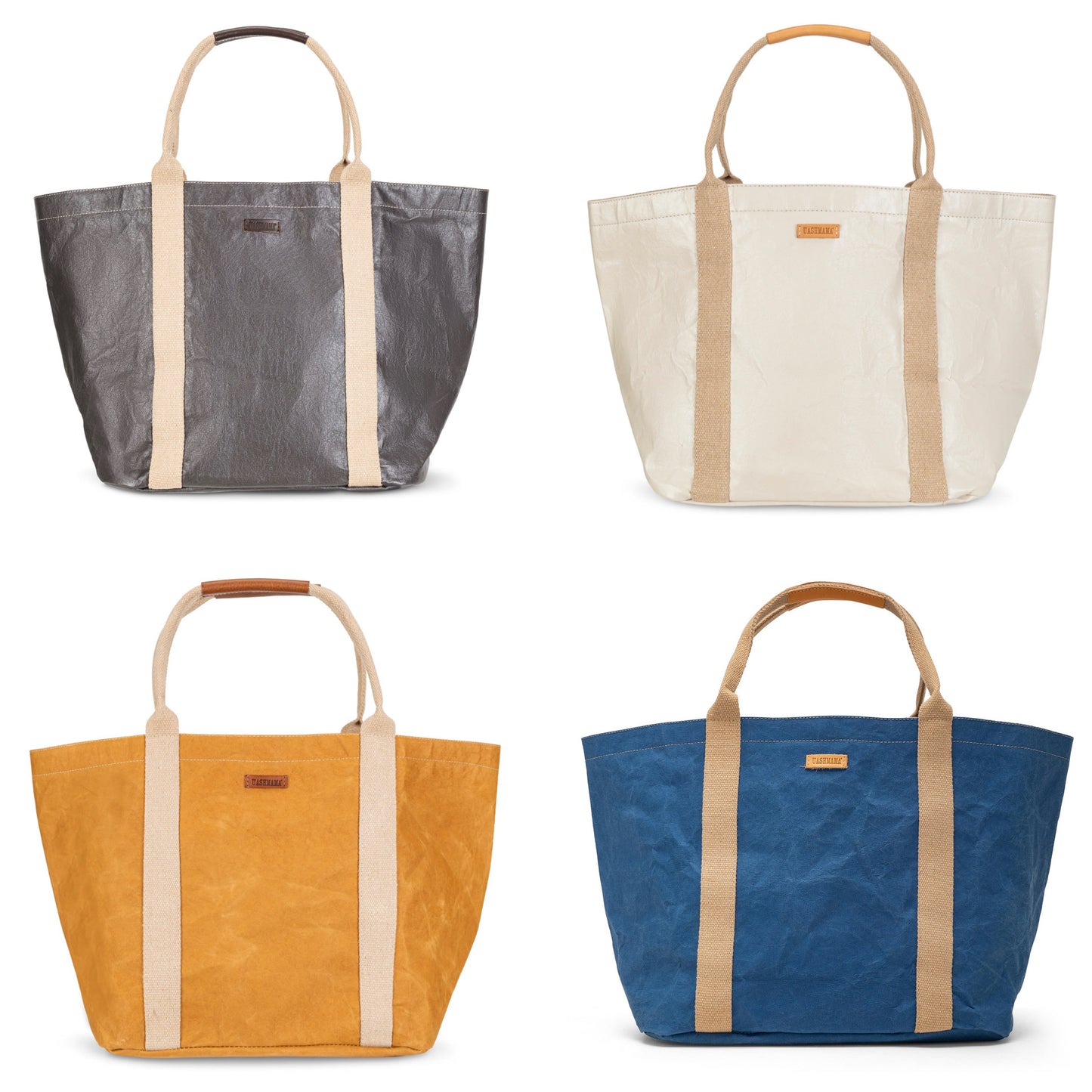 Giulia Carryall Tote Large Bag in Platino by Uashmama