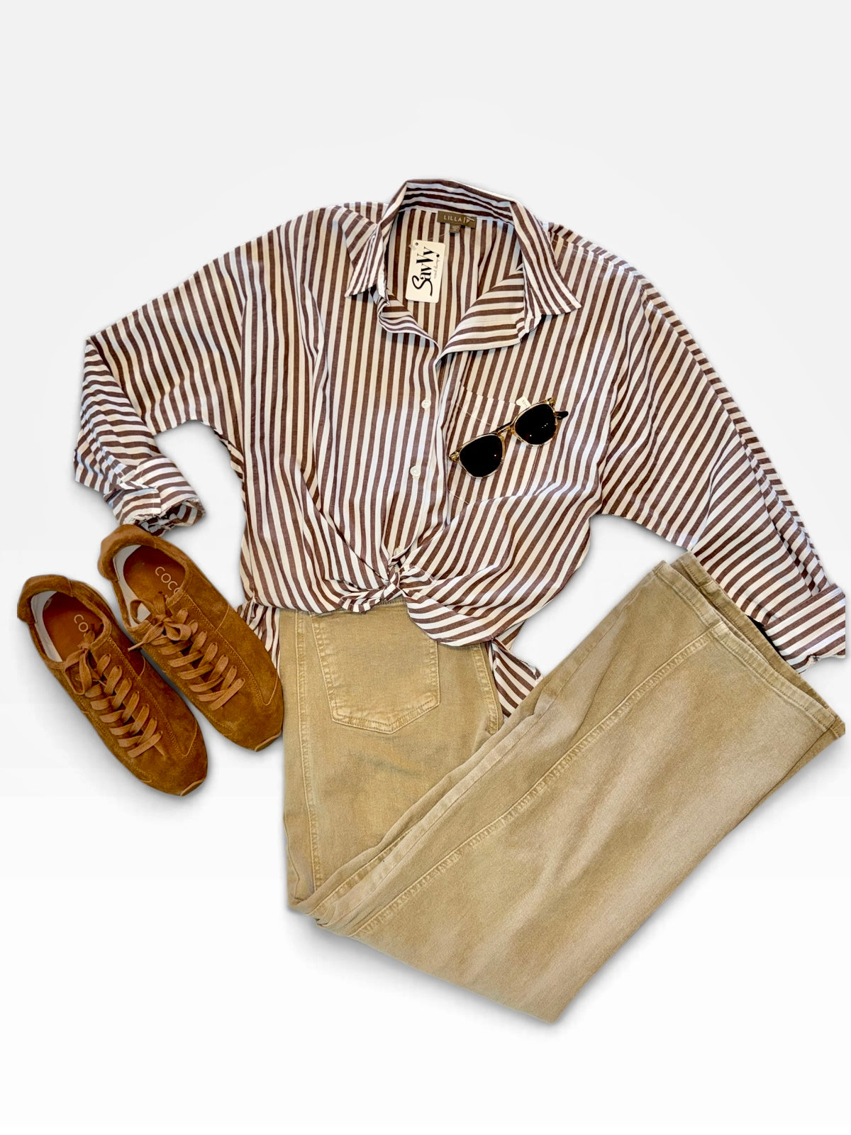 Lincoln Tennis Shoe in brown by Matisse