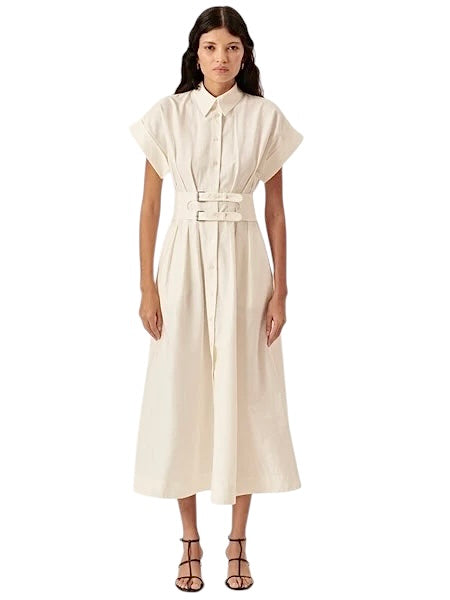 Samantha Dress in Bone by Exquise