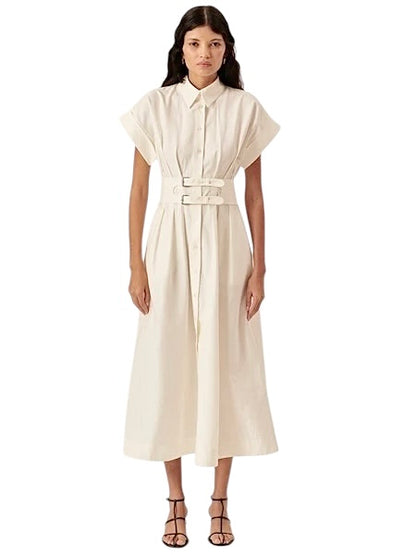 Samantha Dress in Bone by Exquise