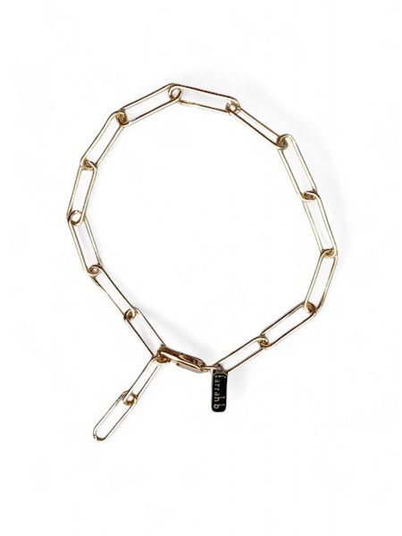 Eden Bracelet in gold by Farrah B