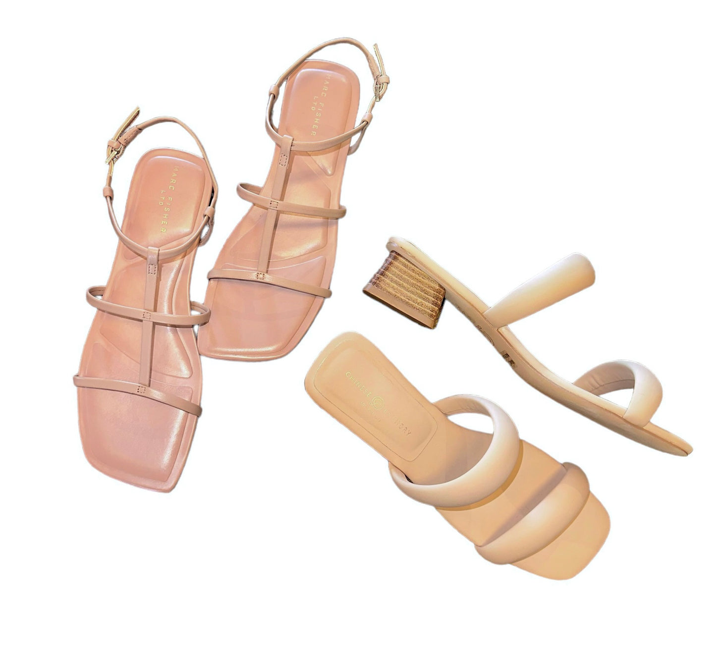 Marris Sandal in medium natural by Marc Fisher
