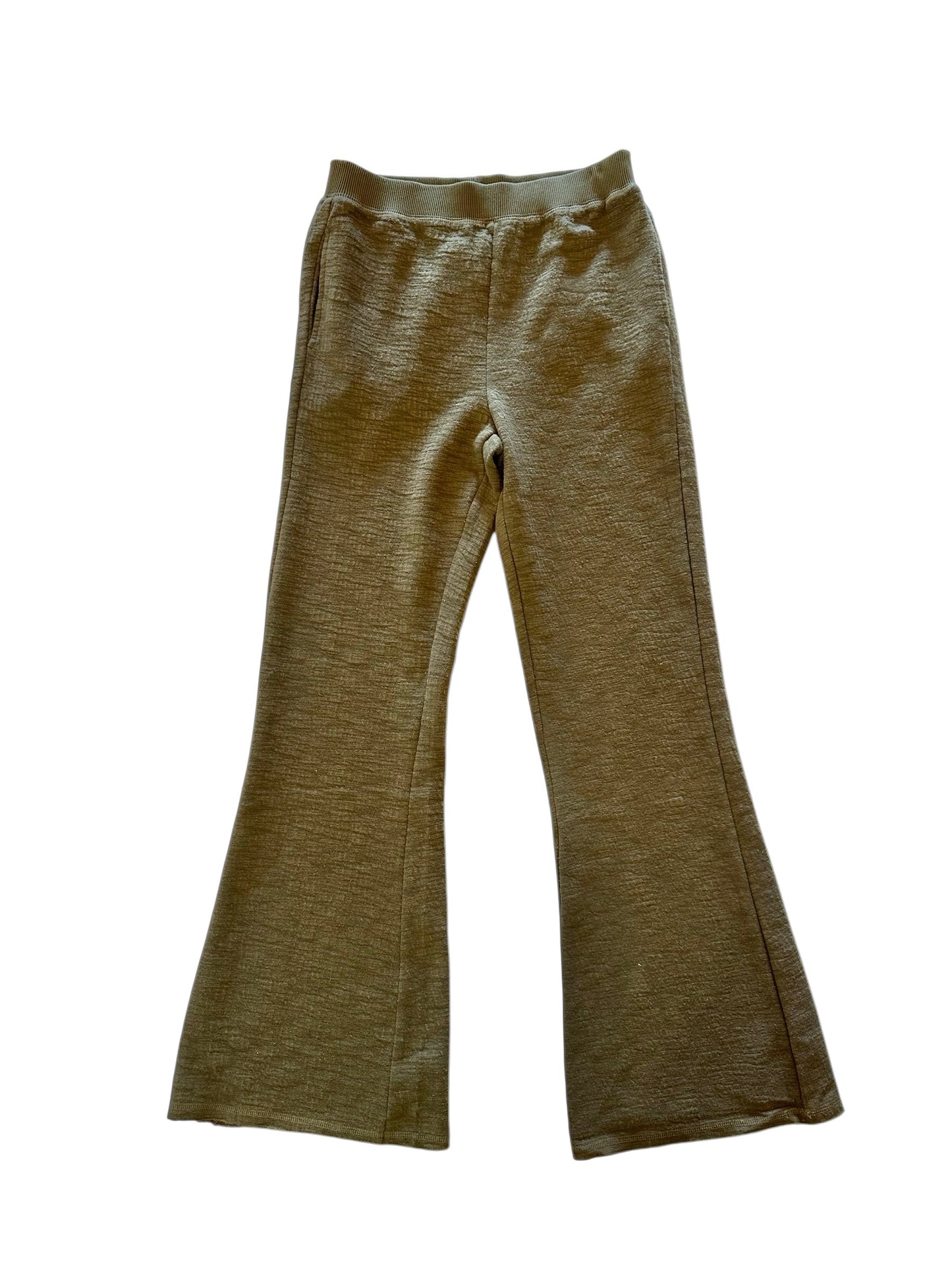 Long Straight Leg Pull-On Pants in cloud fern by Mododoc