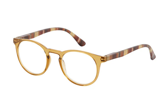 Arlo Reading Glasses: Honey / +1.50