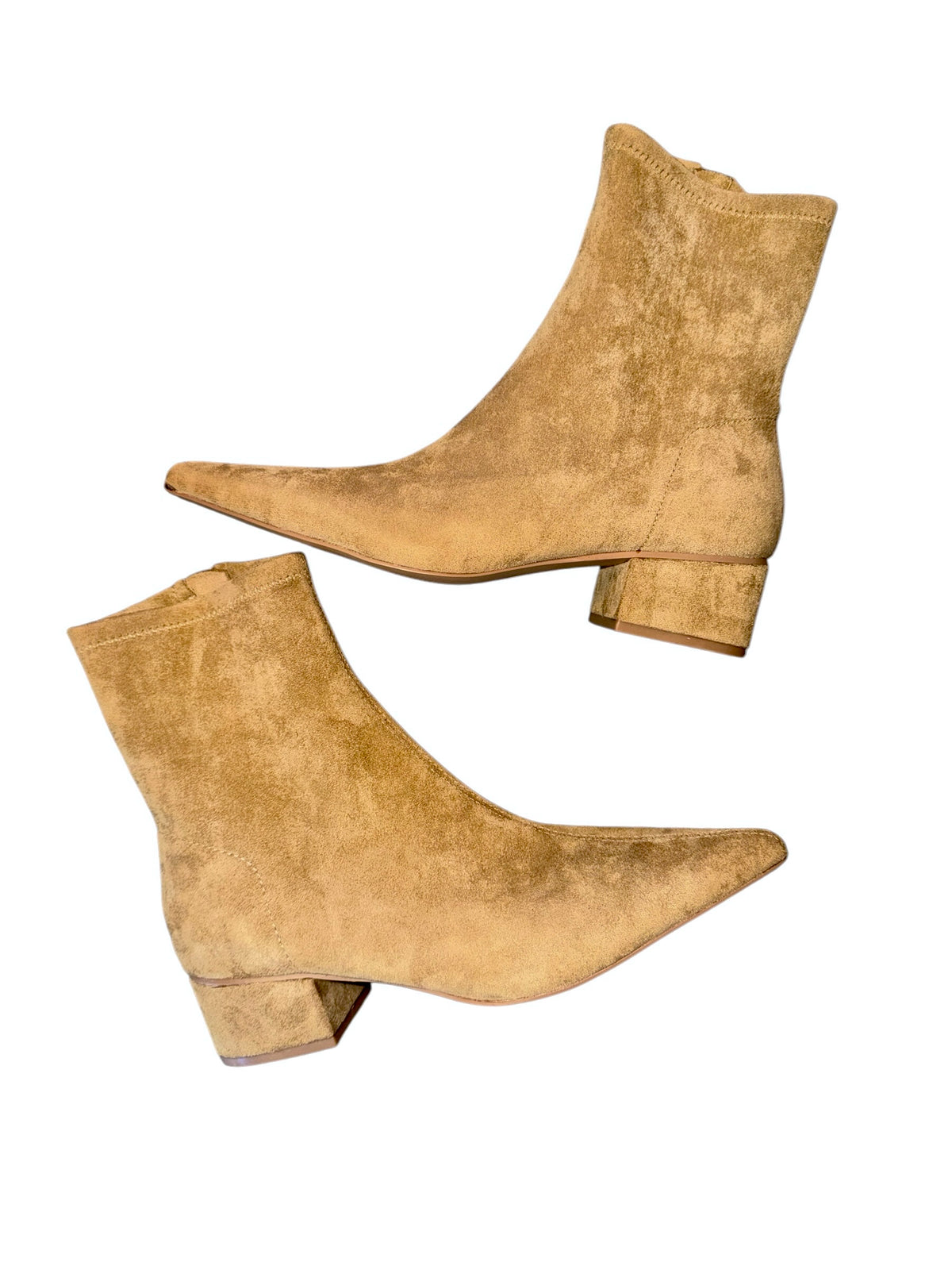 Kali Suede Bootie in desert by Silent D