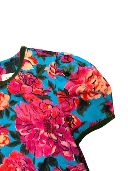 Louisa Dress in vintage roses by Elizabeth James