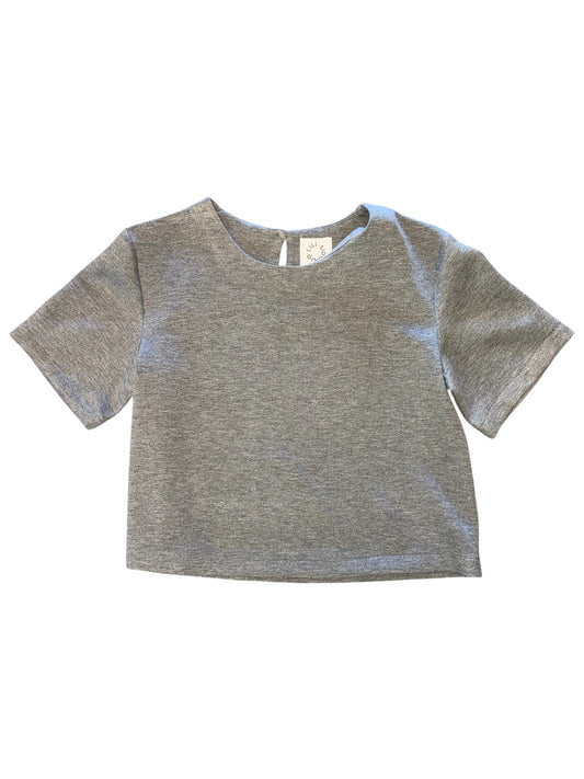 Short Sleeve T-shirt in dark grey by Molly Bracken