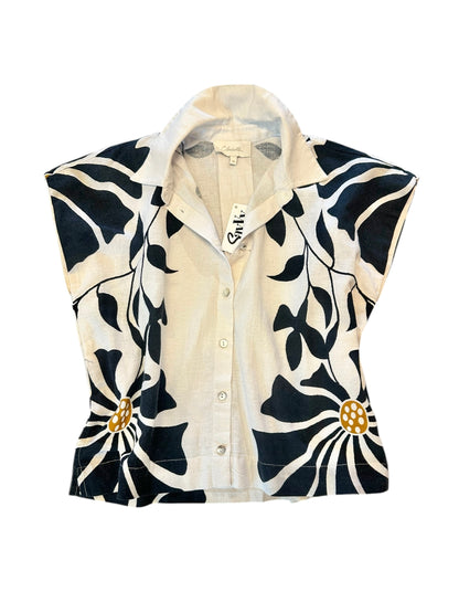 Selene Blouse in Atropa Print by Cleobella