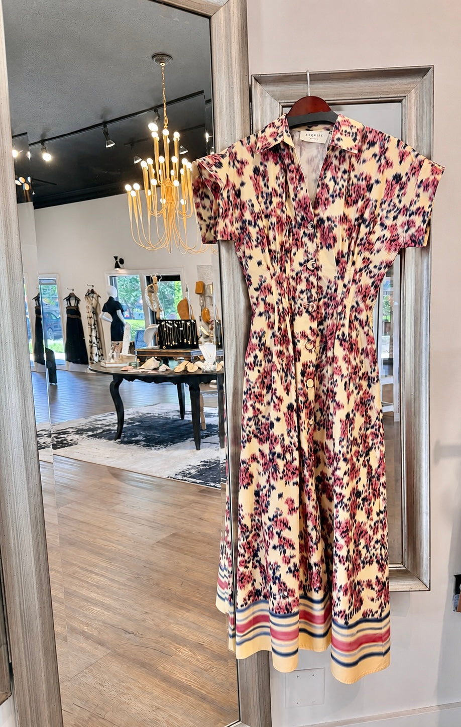 Floraia Dress in multi by Exquise